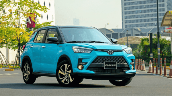 Toyota Raize 2025, mẫu xe Toyota 5 chỗ gầm cao nhỏ gọn, lý tưởng cho đô thị.